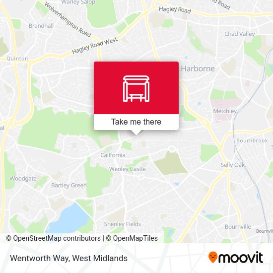 Wentworth Way map
