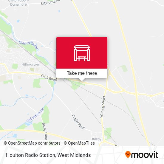 Houlton Radio Station map