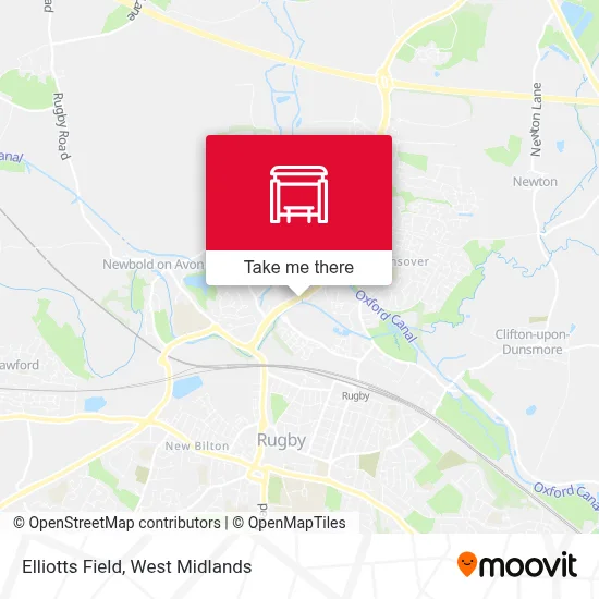 Elliotts Field map