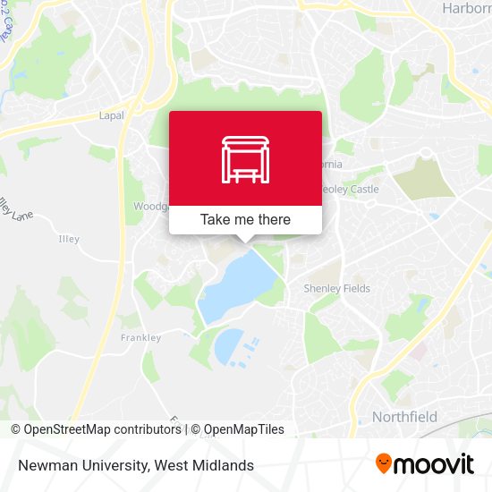 Newman University map