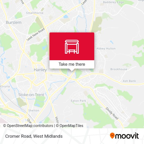 Cromer Road map