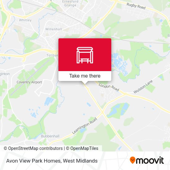 Avon View Park Homes map