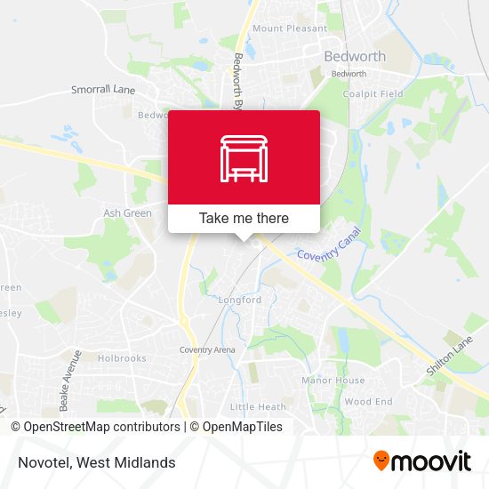 Novotel map