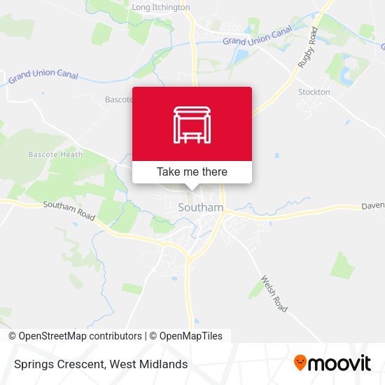 Springs Crescent map