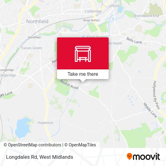 Longdales Rd map