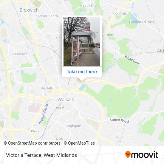 Victoria Terrace map