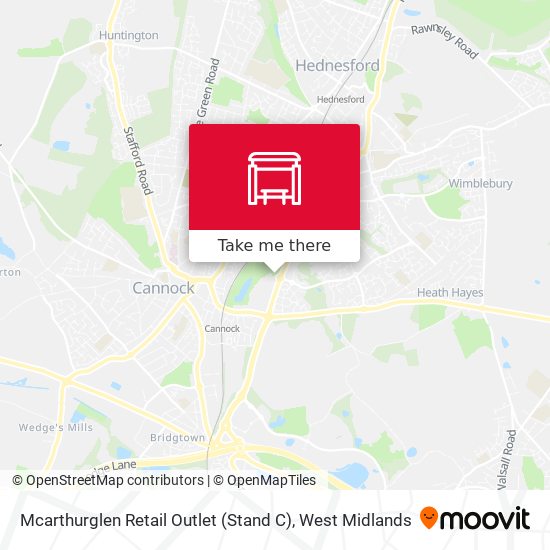 Mcarthurglen Retail Outlet (Stand C) map