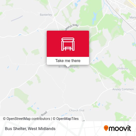 Bus Shelter map
