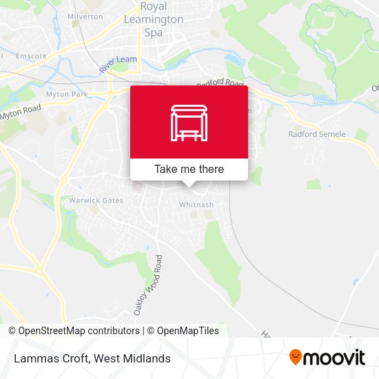Lammas Croft map