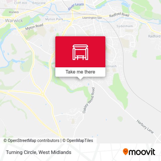 Turning Circle map