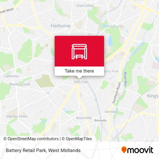 Battery Retail Park map