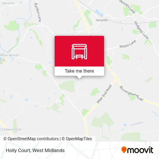 Holly Court map