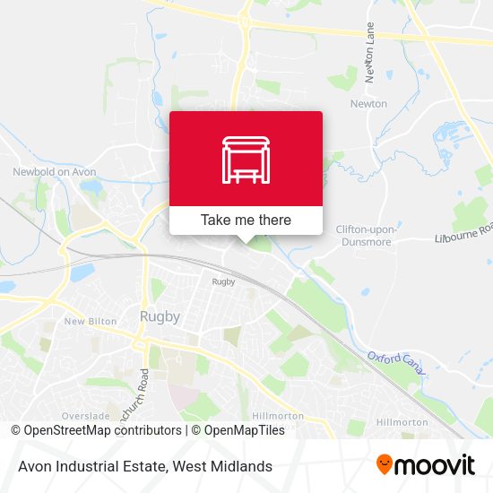 Avon Industrial Estate map