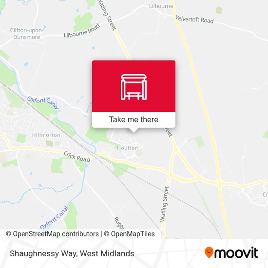 Shaughnessy Way map
