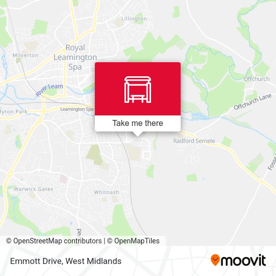 Emmott Drive map