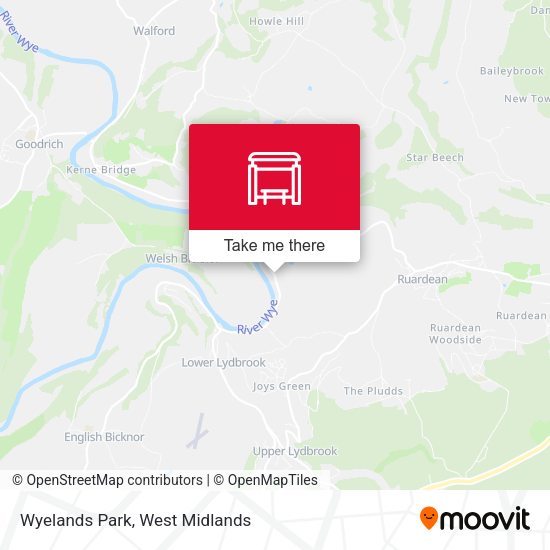 Wyelands Park map