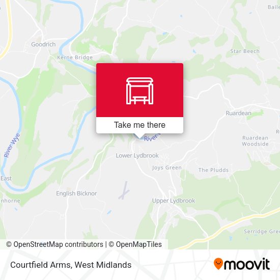 Courtfield Arms map