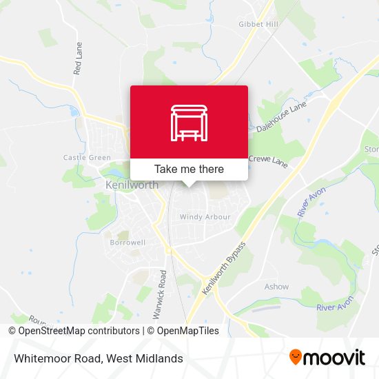 Whitemoor Road map