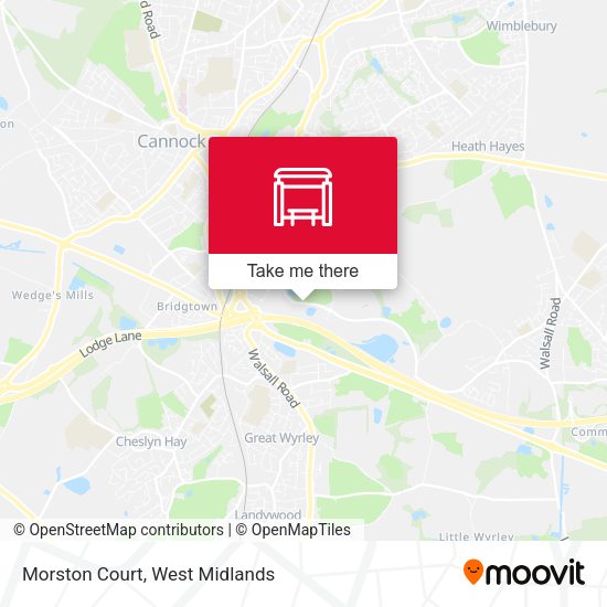 Morston Court map