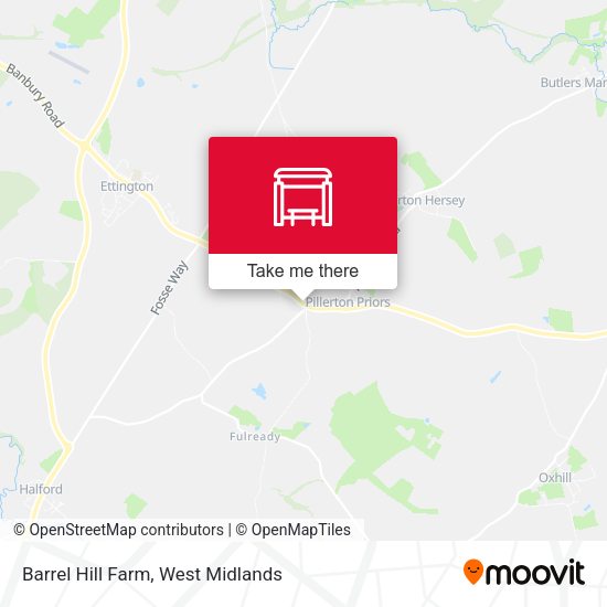 Barrel Hill Farm map