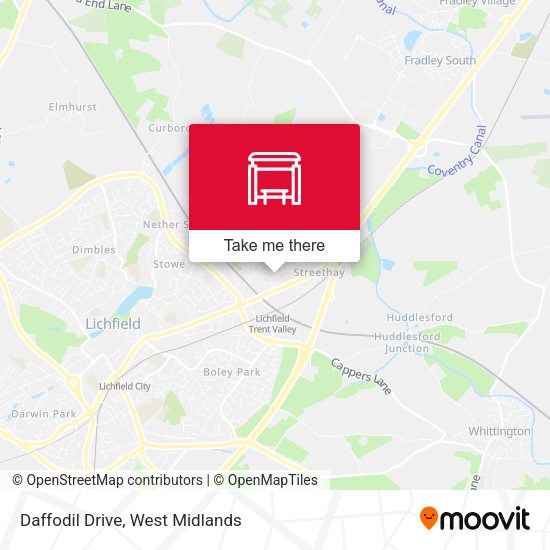 Daffodil Drive map