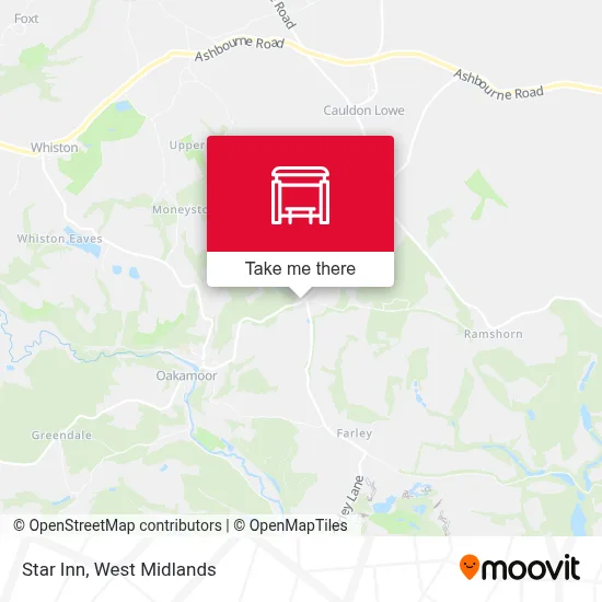 Star Inn map