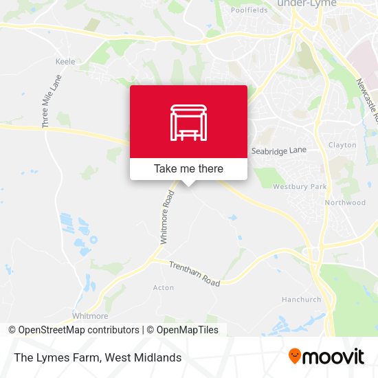 The Lymes Farm map