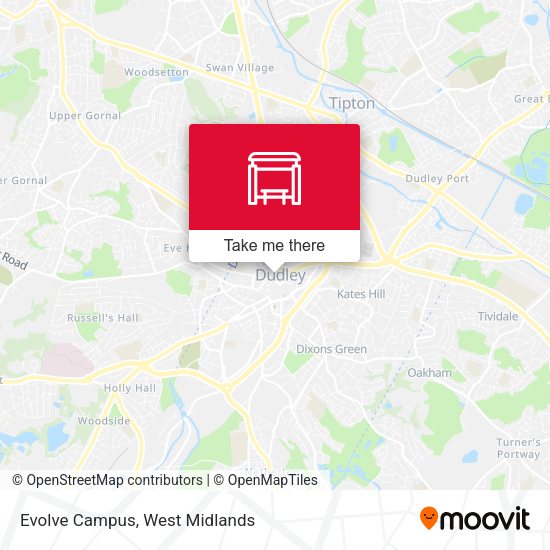 Evolve Campus map