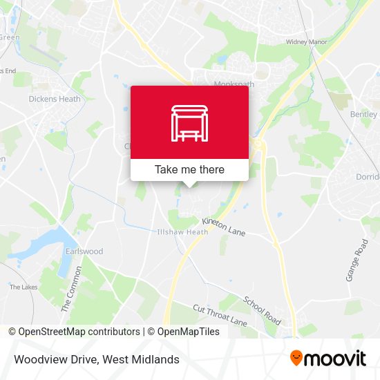 Woodview Drive map