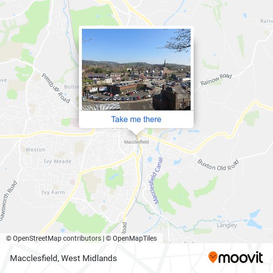 Macclesfield map