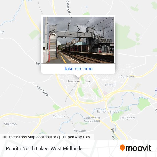 Penrith North Lakes map