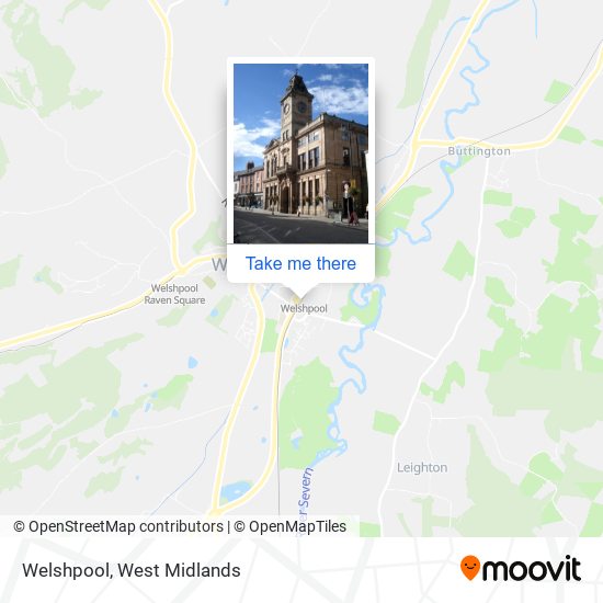 Welshpool map