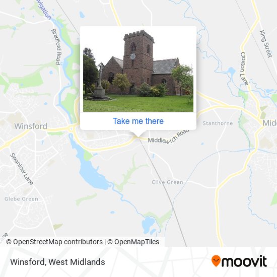 Winsford map