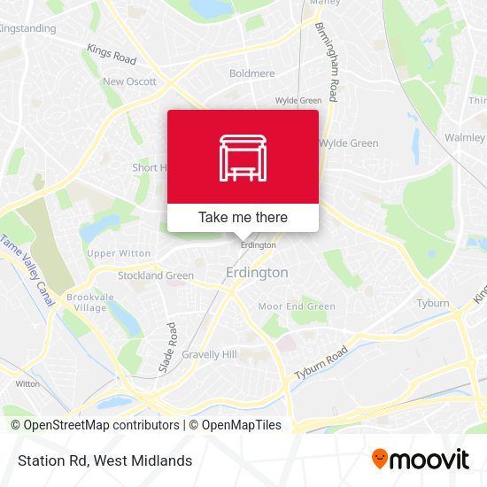 Station Rd map