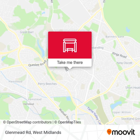 Glenmead Rd map