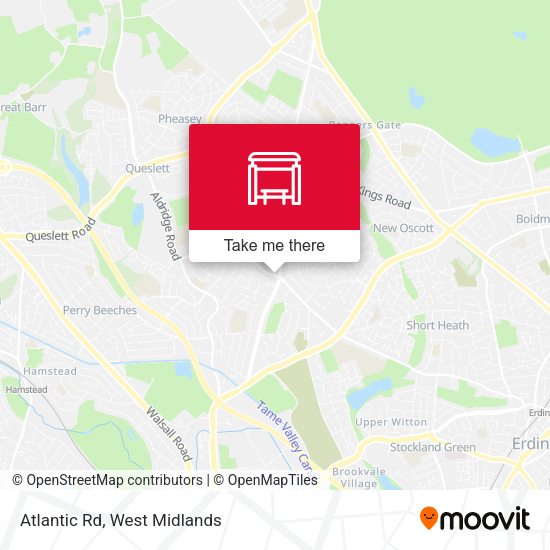 Atlantic Rd map