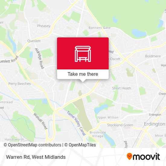 Warren Rd map