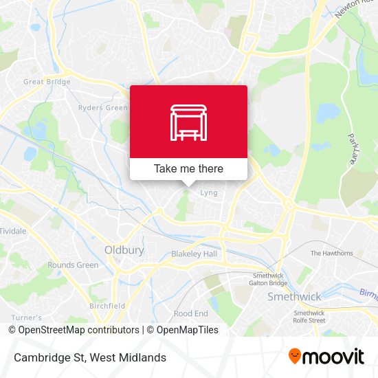 Cambridge St map