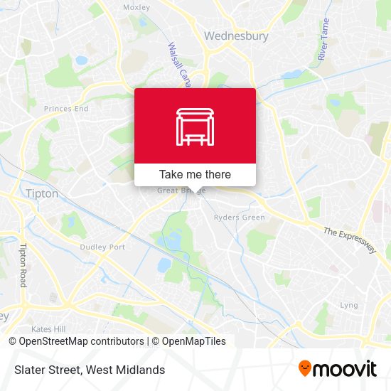 Slater Street map