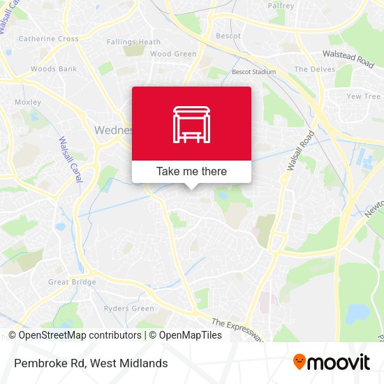 Pembroke Rd map