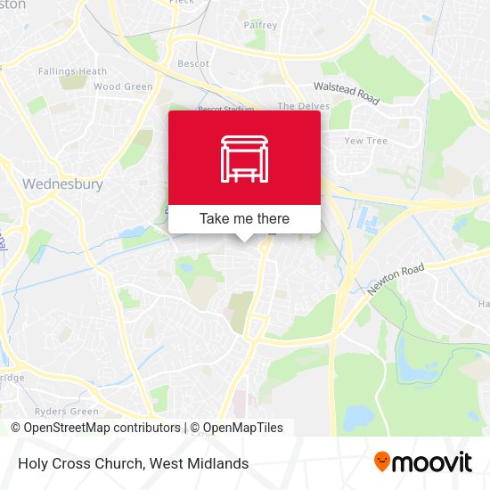 Holy Cross Church map