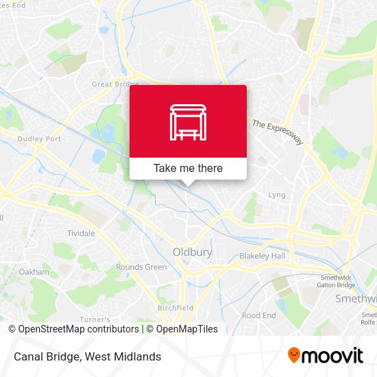 Canal Bridge map