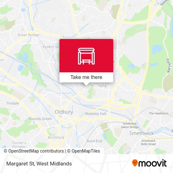 Margaret St map