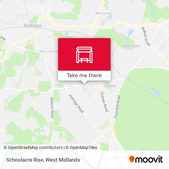 Schoolacre Rise map