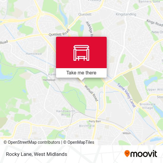 Rocky Lane map