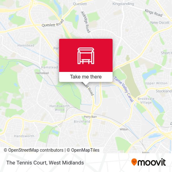 The Tennis Court map