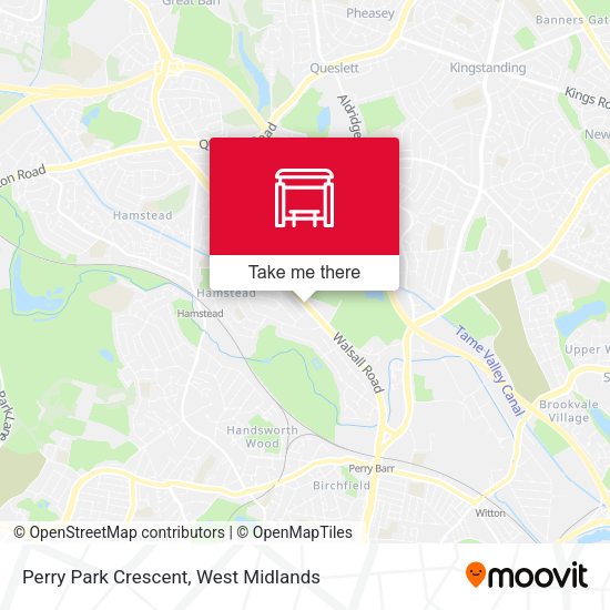 Perry Park Crescent map
