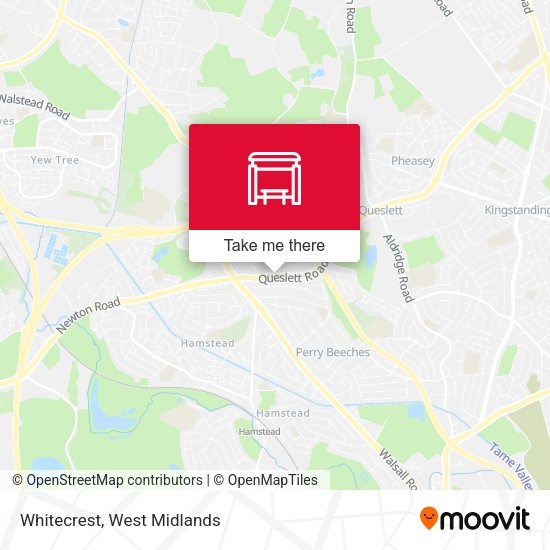 Whitecrest map