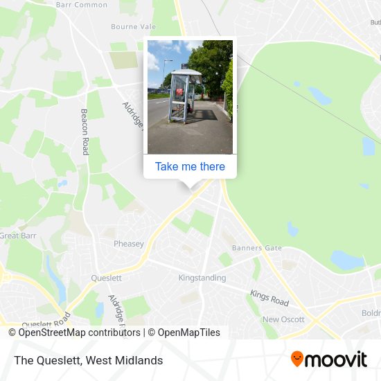 The Queslett map
