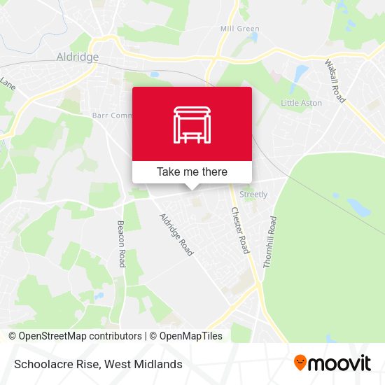 Schoolacre Rise map